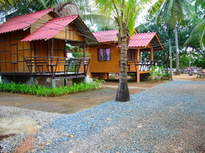 ที่พักราคาถูก เกาะช้าง จ.ตราด ปิ้งย่างประกอบอาหารได้ ลุงเฉลิมบังกะโล..... รูปที่ 4