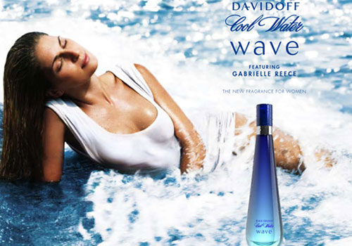 น้ำหอม Davidoff Cool Water Wave For Woman 100 ml. กล่องซีล รูปที่ 1