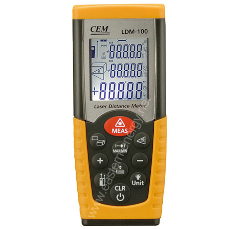 เครื่องวัดระยะทาง Laser Distance Meter คำนวนพื้นที่ ปริมาตร รูปที่ 1