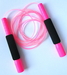 รูปย่อ ขายเชือกกระโดดนำเข้า แบบ speed rope ด้ามจับยาว รุ่นพิเศษ สีชมพู pinky wink (Limited) รูปที่4