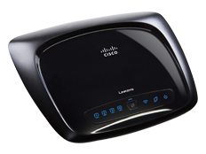 ขาย ADSL Wireless Router Cisco Linksys WRT120N Wireless-N Home Router (WRT120N) รูปที่ 1