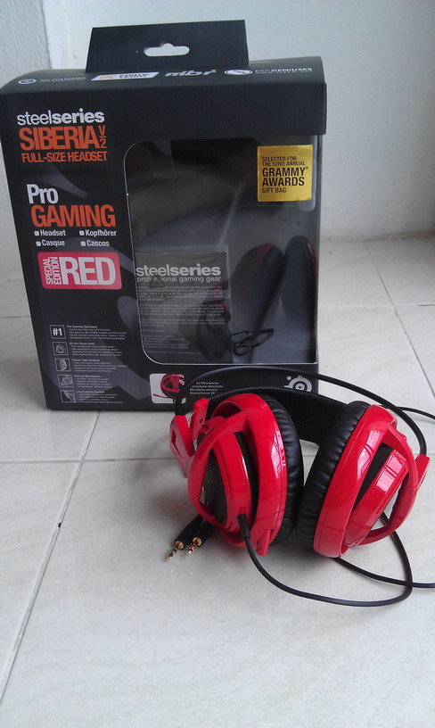 ขายหูฟัง SteelSeries:Siberia V.2 Full-Size (Red) สภาพ 99 เปเซนต์ รูปที่ 1