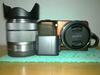 รูปย่อ Sony NEX-3D/T(Limited Edition) สีน้ำตลาทอง+เลนส์คู่+อุปกรณ์ครบชุด --- ของแถม Body Case+Lens Jacket+สายคล้องคอ+กระเป๋า+ชุดทำความสะอาด รูปที่4