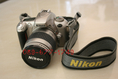 ขายกล้องฟิลม์ NIKON F 55 เลนส์ 28-80 F/3.3-5.6 G สภาพดี พร้อมใช้งาน