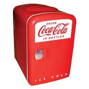 ตู้เย็นขนาดเล็ก Koolatron KWC-4 Coca-Cola Personal 6-Can Mini Fridge รูปที่ 1