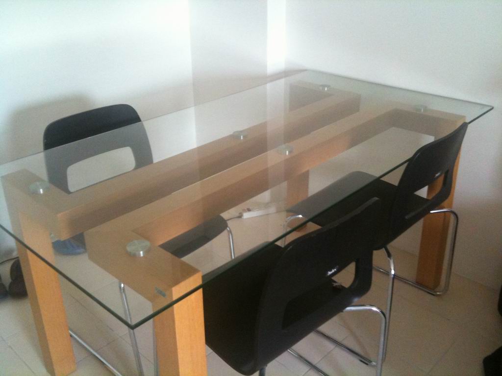 ขายโต๊ะกระจก + พร้อมเก้าอี้ 2 ตัว (Index) รูปที่ 1
