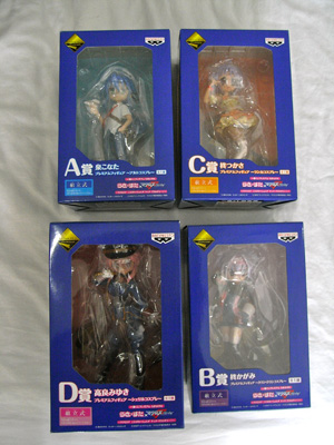 ขาย ฟิกเกอร์ การ์ตูน Lucky Star x Macross Frontier (crossover Prize - Limited edition -) Figure set รูปที่ 1