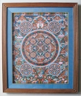 ขายภาพ ทังก้า แท้ จากธิเบต เป็นภาพพระพุทธเจ้า 69 x 56 cm