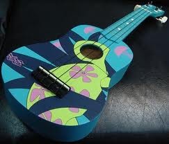 อูคูเลเล่  ukulele Hawaii ลาย "เต่า"  + mahalo U30 สีชมพู รูปที่ 5