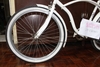 รูปย่อ จักรยาน cruiser ล้อ "26" นิ้วสีขาว! รูปที่3