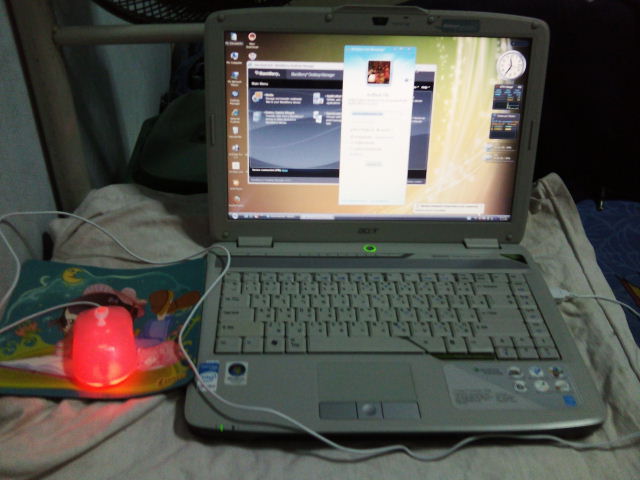 ขายโน๊ตบุ๊คnotebook ACERASpire 4720-3A1G16MI Core 2 Duo สวยๆไม่ค่อยได้ใช้แล้วค่ะ รูปที่ 1