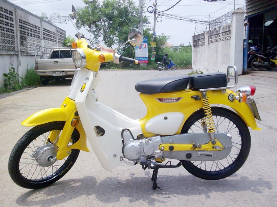 ขายTiger Retro110cc. เครื่องดี สีสวย เอกสารชุดโอนครบ 19,900 รูปที่ 1