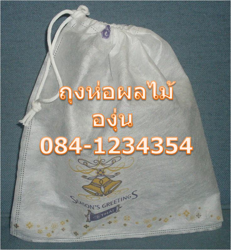 ผลิตและจำหน่ายถุง,ถุงห่อผลไม้,กระเป๋า ผลิตจากผ้าสปันบอนด์ (ผ้าไม่ทอ) รูปที่ 2