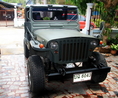 ขาย jeep ford คลาสสิค สีเขียวทหาร ทะเบียนพร้อมโอน