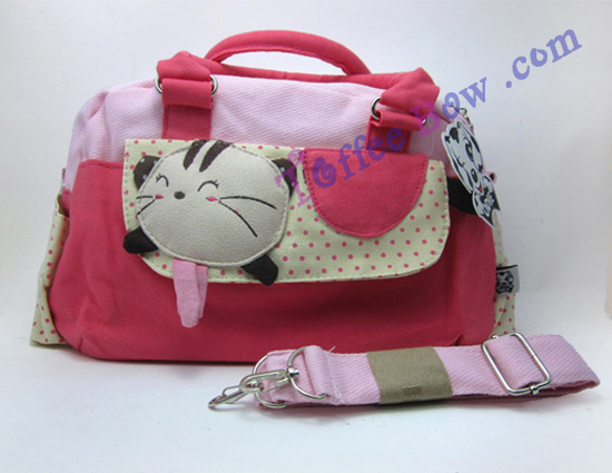 กระเป๋าผ้าแมว 390 บาท สไตล์เกาหลี งาน handmade รูปที่ 1