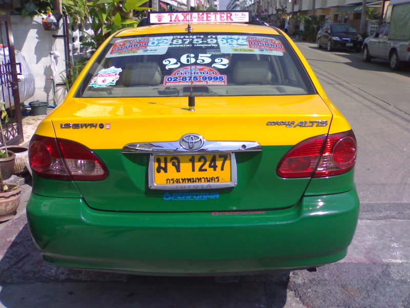 ขายแท็กซี่ เขียว-เหลือง รูปที่ 1