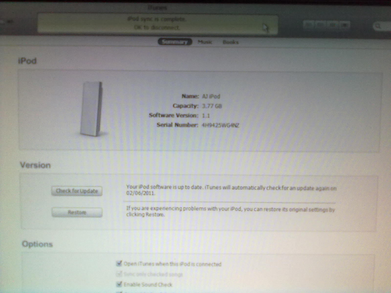 ขาย IPOD SHUFFLE GEN3 4GB 1,450.- รูปที่ 4