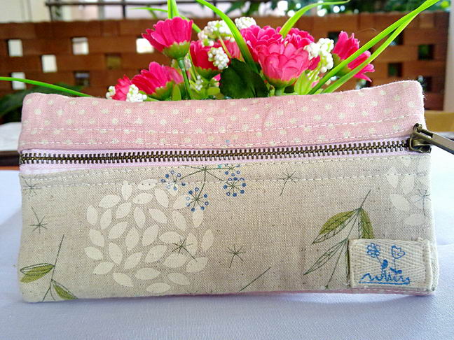 อุปกรณ์handmade กระเป๋าผ้าญี่ปุ่นน่ารักกระเป๋างาน quilt กระเป๋าประชุมสัมนา รูปที่ 4