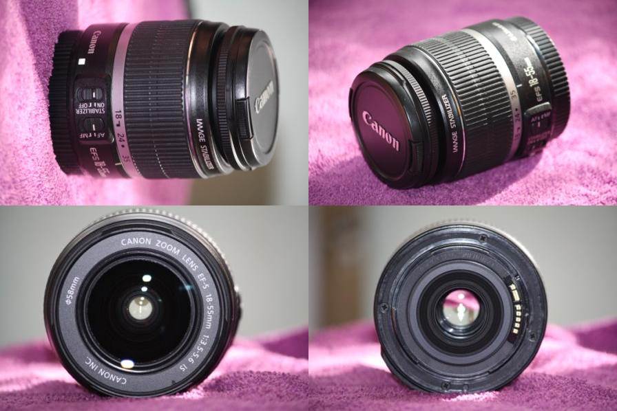 ขาย CANON Lens EF-S 18-55 IS&58mm Macro Conversion Lens +0.45x Wide Angle รูปที่ 1