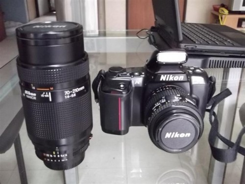 ขายกล้องฟิลม์ nikon f601+lens nikon af 70-210+macro zoom 70-210 รูปที่ 6