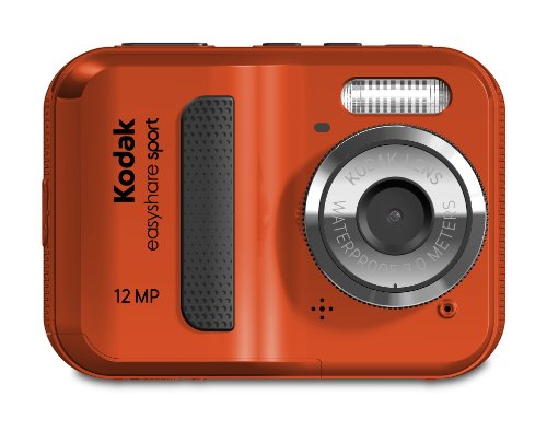 Review Kodak EasyShare Sport C123 12 Megapixel Waterproof Digital Camera with 2.4-Inch LCD - Red (New Model) รูปที่ 1