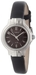 รูปย่อ Carriage by Timex Women's C3C37830 Analog Silver Case Black Dial Black Leather Strap Watch รูปที่1