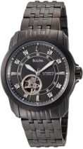 Bulova Men's 98D110 Automatic Mechanical Charcoal Grey Dial Bracelet Watch