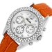 รูปย่อ Breda Women's 5113_ORNGE "Victoria" Mother-Of-Pearl Dial Leather Watch รูปที่4