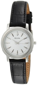 Bulova Women's 96L129 Silver Dial Strap Watch