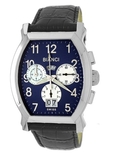 Roberto Bianci Men's 1861CHR_DAYDATE_LEATHER_BLUE 