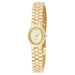 รูปย่อ Elgin Women's EL320 Diamond Dial Gold-Tone Matt and Polished Bracelet Watch รูปที่1