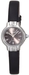 รูปย่อ Carriage by Timex Women's C3C37830 Analog Silver Case Black Dial Black Leather Strap Watch รูปที่2