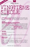 Vingtieme Siecle : Revue D Histoire Magazine
