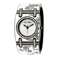 Paris Hilton Women's 138.5136.60 Bangle Epoxy White Dial Watch