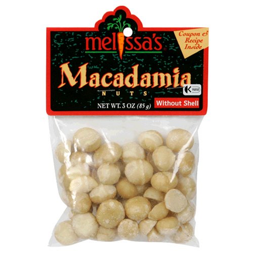 Melissa's Macadamia Nuts, Raw Out of Shell, 3-Ounce Bags (Pack of 6) รูปที่ 2