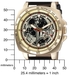 รูปย่อ TapouT Men's SE-GL Quartz Gold Watch รูปที่4