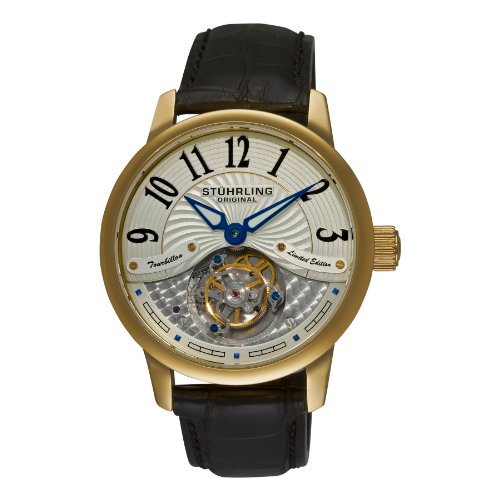 Stuhrling Original Men's 296B.3335X2 Special Reserve Collection Imperial Dynasty Tourbillon Skeleton Limited Edition Watch รูปที่ 1