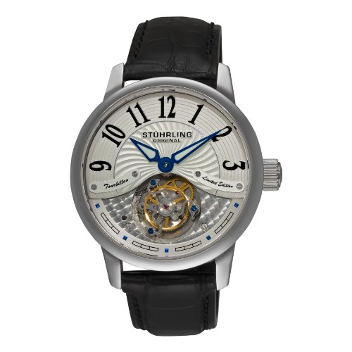 Stuhrling Original Men's 296B.33F5X2 Special Reserve Collection Imperial Dynasty Tourbillon Skeleton Watch รูปที่ 1