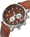 รูปย่อ Urs Auer ZU-611 Venetian Brown Chronograph for Him SWISS ISA รูปที่2