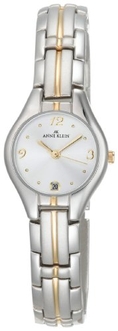 AK Anne Klein Women's 10-4745SVTT Two-Tone Bracelet Watch