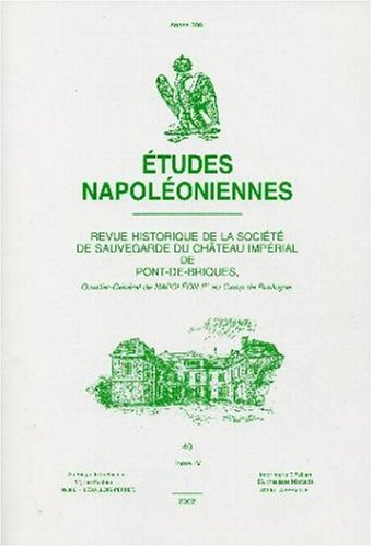 Etudes Napoleoniennes Magazine รูปที่ 1