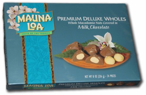 Mauna Loa Premium Deluxe Whole Macadamia - Milk Chocolate รูปที่ 1