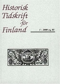 Historisk Tidskrift for Finland Magazine