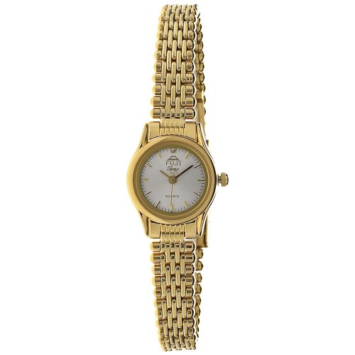 Fujitime Women's ML979-B ''Sanzenin Series'' Gold-Tone Petite Slim Stainless Steel Watch รูปที่ 1