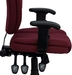 รูปย่อ Burgundy Fabric Multi Function Task Chair with Arms - GO-930F-BY-ARMS-GG  รูปที่6