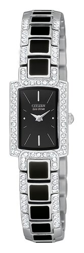 Citizen Women's EG2710-54E Eco-Drive Normandie Black Resin Watch รูปที่ 1