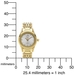 รูปย่อ Fujitime Women's ML979-B ''Sanzenin Series'' Gold-Tone Petite Slim Stainless Steel Watch รูปที่5