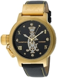 Christian Audigier Unisex ETE-101 Eternity Pure Ion-Plating Gold Watch