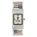 รูปย่อ Geneva Platinum Patriotic Flag Cuff Watch รูปที่3