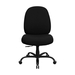 รูปย่อ Big & Tall Fabric Office Chair - Black (Black) รูปที่4
